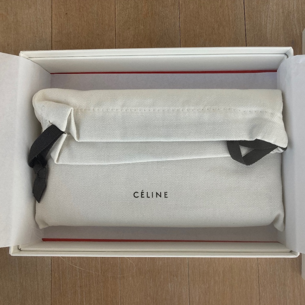 Celine C Charm Large Zipped Wallet - Nude NWT In Gift Box with Dustbag - Picture 5 of 6
